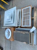 (1) Pallet of AC Ventilation Covers. Located in Waukegan, IL.