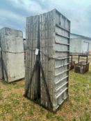 (16) 3' x 8' Wall-Ties Smooth Aluminum Concrete Forms 8