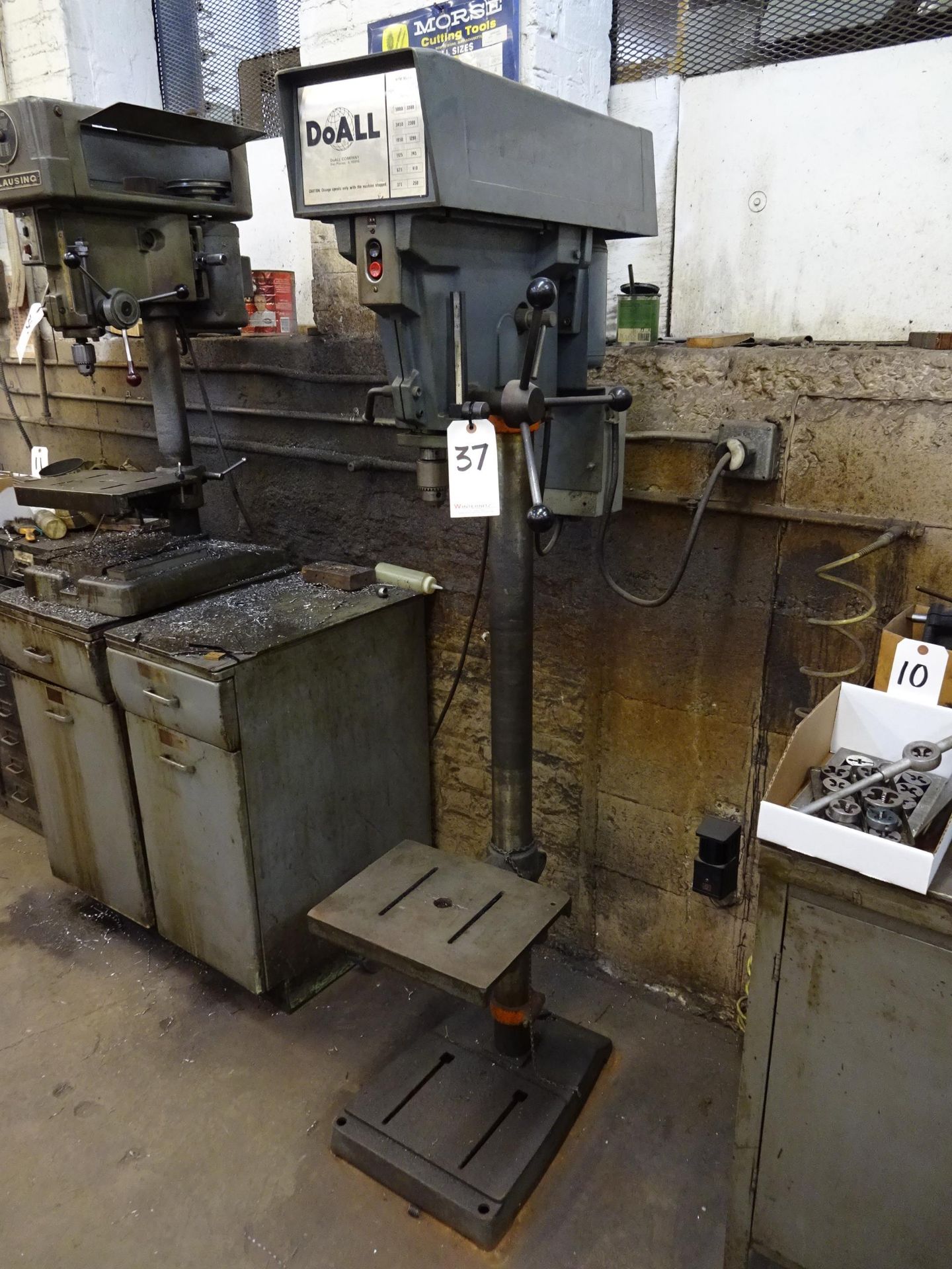 DOALL 3/4HP DRILL PRESS, S/N 504100, 250-5000 RPM