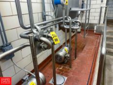 S/S Flowverter Stations, Clamp Type, With Jumpers Rigging Fee: $75