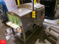 Thermo Scientific Xray Metal Detector, Model EZX-520, Serial 920346H, Year 2012     Rigging Fee: $