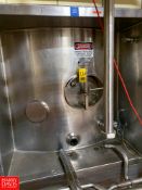 Mueller 5,000 Gallon, S/S Vertical Jacketed Tank, With Vertical Agitation Model SVW-5070, Serial