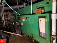 Uniloy, 4 Wide Blow Mold Machine, No Molds, Model, 350R2, Serial 350R2-2768 Rigging Fee: $8750