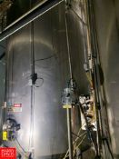 Mueller 4,500 Gallon, S/S Jacketed Vertical Tank, With Vertical Agitation, Model T5480, Serial