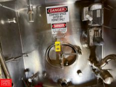 Mueller 25,000 Gallon, S/S Jacketed Silo, With Agitation Model 35VW25-380 Serial 98944-2 **SUBJECT