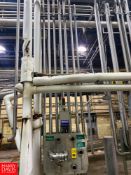 Remaining Piping, Air Valves, Flowveter Stations, Approx. 1,200 Ft. In Reciving Bay Rigging Fee: $