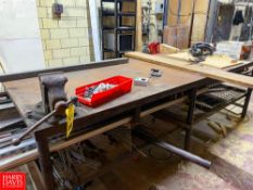 Welding Table With Vice Rigging Fee: $200