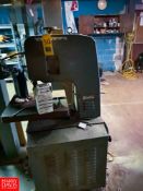 VBS, Verticle, Band Saw, Model, 350 Rigging Fee: $250