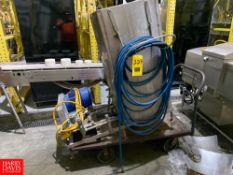 S/S Pressure Washer With 150 Gallon Tank on Skid Rigging Fee: $200