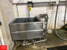 2 Compartment COP Tank With Valves Rigging Fee: $100