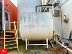 2,000 Gallon Horizontial Tank Rigging Fee: $1550