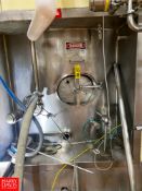 Mueller 5,000 Gallon, S/S Vertical Jacketed Tank, Vertical Agitation Model FEC-303, Serial 88946