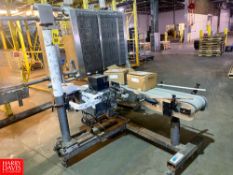 Labeler, 12'' Conveyor. Rigging Fee: $350