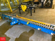 Roller Conveyor 12'' Wide'' With Drive 11' Long Rigging Fee: $200