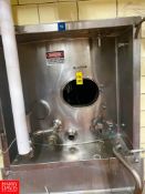 Mueller 5,000 Gallon S/S Vertical Jacketed Tank, With Vertical Agitation Model FEC-288, Serial