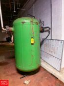 Vertical Air Receiver Tank Rigging Fee: $350