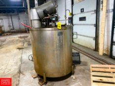 S/S Mix Tank, Approx 100 Gallons Rigging Fee: $400