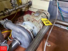 7.5Hp Centrifugal Pump, Baldor Motor S/S Head 2'' Inlet/Outlet    Rigging Fee: $75