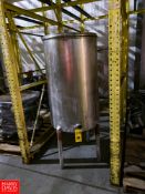 S/S Tanks, 50 Gallon and 100 Gallon Rigging Fee: $150