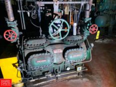 Vilter Ammonia Compressor, 8 Cylinder, Model, VCM40XL Rigging Fee: $2000