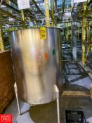 150 Gallon S/S Tank Rigging Fee: $150