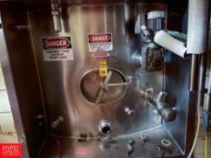 Mueller 25,000 Gallon, S/S Jacketed Silo, With Agitation Model 35VW25-380 Serial 88944-1 **SUBJECT