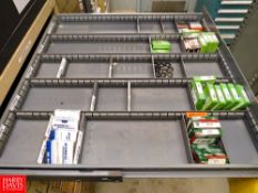 Contents of Vidmar Cabinet to Include: Oil Seals, Assorted Bearings