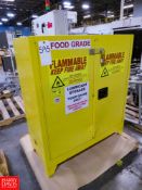 Eagle, 30 Gallon Flammable Liquid Storage Cabinet, Model: 1932LEGS