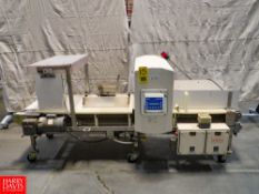 Safeline Mettler Toledo Metal Detector, Model SL2000, With Powered Conveyor Rigging Fee: $200