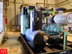 2014 Sullair 124 Hp. 1780 RPM Screw Air Compressor, Model V-200S 200AC Rigging Fee: $750