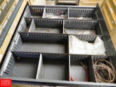 Contents of Vidmar Cabinet to Include: Fire Rods