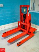 Presto Electric Walk Behind Pallet Jack Rigging Fee: $80