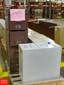 Vertical Filing Cabinets to Include: (2) 2-Drawer, (1) 4-Drawer