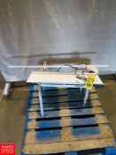 Dorner 3' X 1' Powered Belt Style Conveyor Rigging Fee: $100