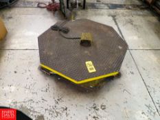 Pallet Rotator With Foot Pedal Rigging Fee: $100