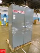 Metal 2-Door Vertical Storage Cabinet