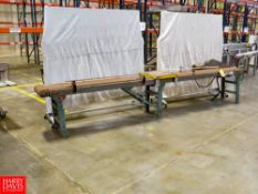 15' X 1' Powered Belt Style Conveyor Rigging Fee: $300