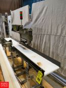 8' X 2' Powered Belt Style Conveyor, With Check Weigher Rigging Fee: $250