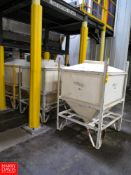 Plastic Storage Bins (Sugar) Rigging Fee: $80x3