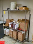 Metro Rack with Contents to Include: Fuji Film Plate Finisher, Plate Develper Rigging Fee: $150