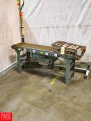 Hytrol 6' X 1' Powered Belt Style Conveyor Rigging Fee: $100