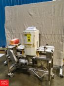 Safeline Mettler Toledo Metal Detector, Model SL2000, With Powered Conveyor Rigging Fee: $200
