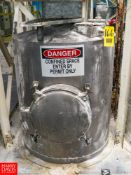 S/S Hopper Approximately 4' X 36