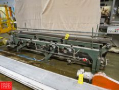 11' X 1' Powered Belt Style Vibratory Conveyor Rigging Fee: $300-500