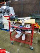 Mobile Material Cart with VnM Sign Maker