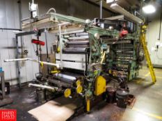 Heinrich Printing Press, Model OMS992 Rigging Fee: $2600-2800