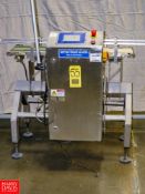 Mettler Toledo High Speed Check Weigher, Model Belt Weigh XC With (1) Section of Powered Conveyor