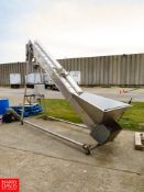 Inclined Conveyor with Hopper