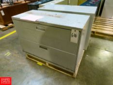 Metal 2-Door Horizontal Filing Cabinets