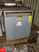 Square D, 112 KVA Dry Style Transformer